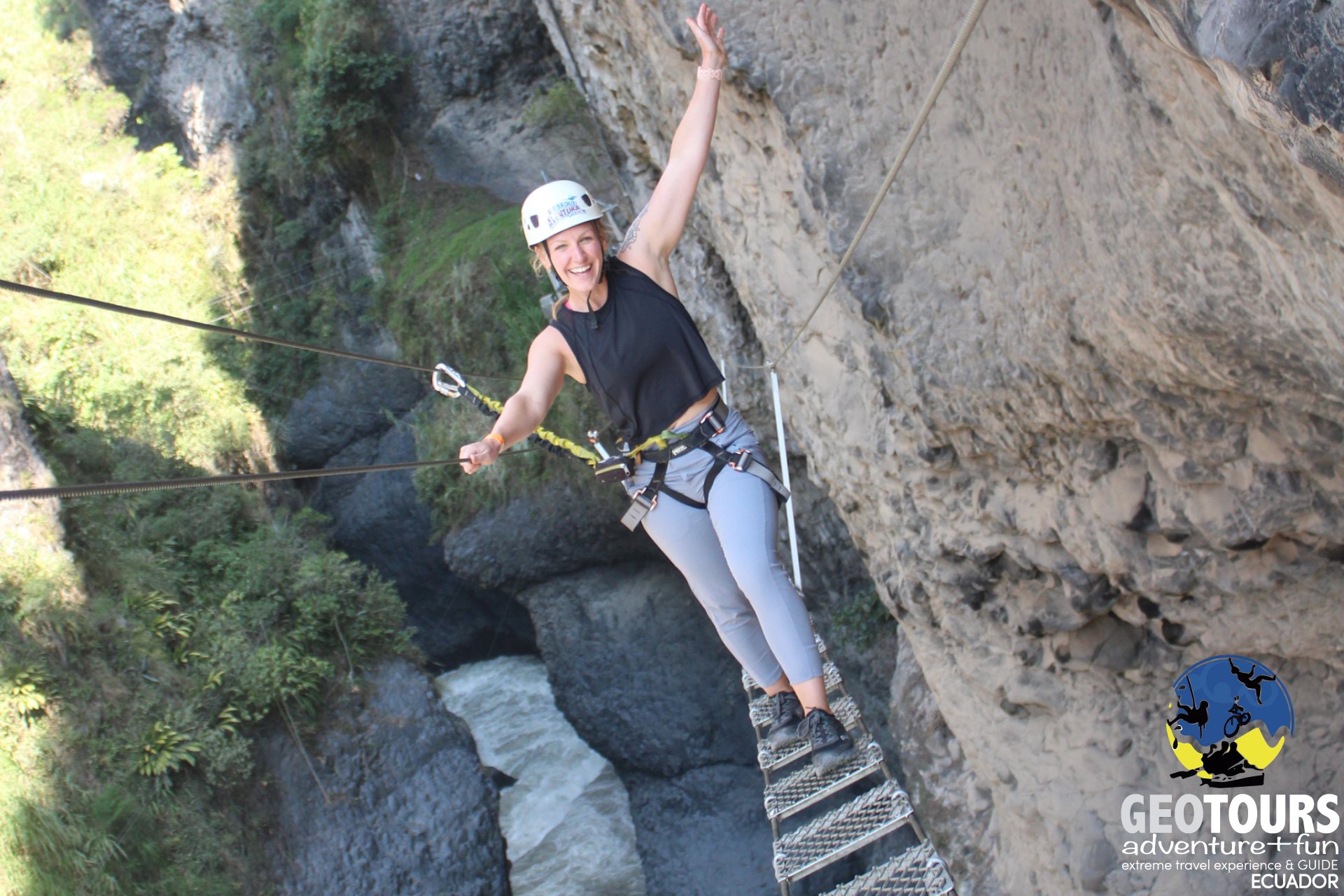 Zip Line Tour San Martín -  Banos Ecuador